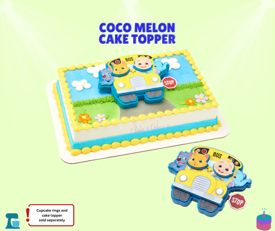 CoComelon Party Cake Topper β Perfect for Kids' Birthdays!