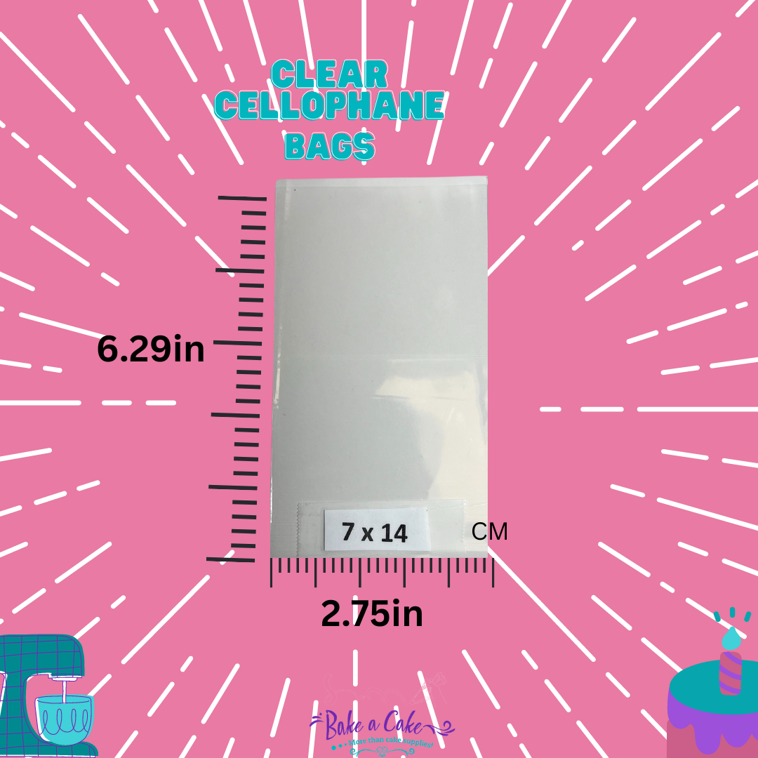 Great size treat cellophane bag for peanuts, chocolates, almonds...the possiblities are endless. Give your product a good presentation with the correct cellophane bag.