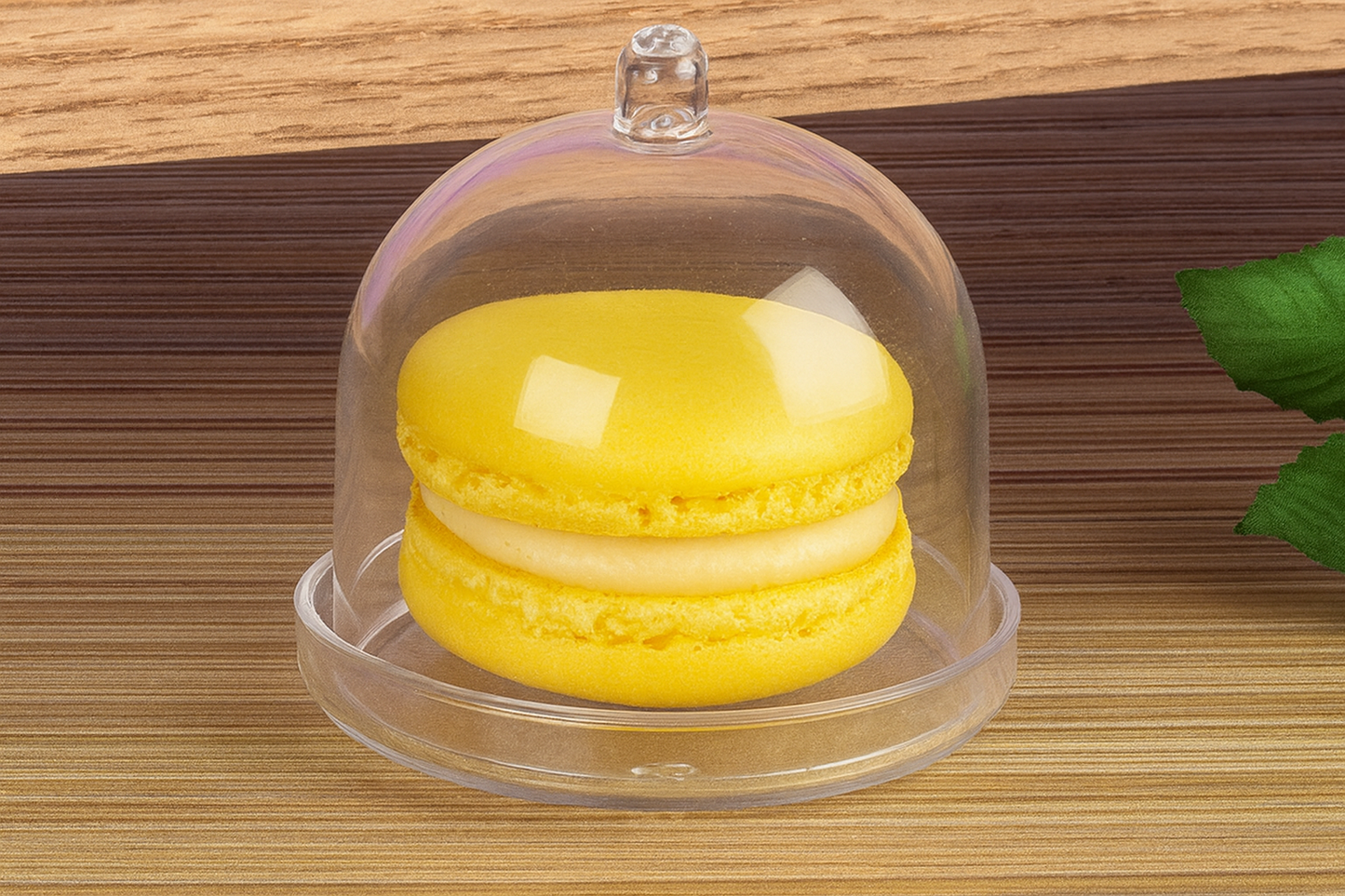 Clear Mini Dessert Dome Cake Holders – 2.75" x 2.75" – 12-Pack