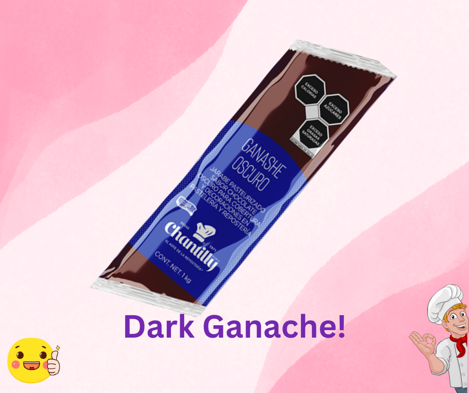 Chantilly White & Dark Ganache Pouches – 2lb Sleeves