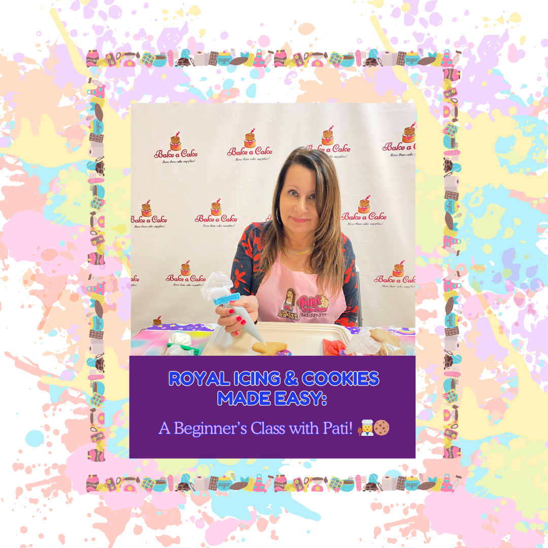 Learn to bake and decorate cookies with Pati. All supplies provided.