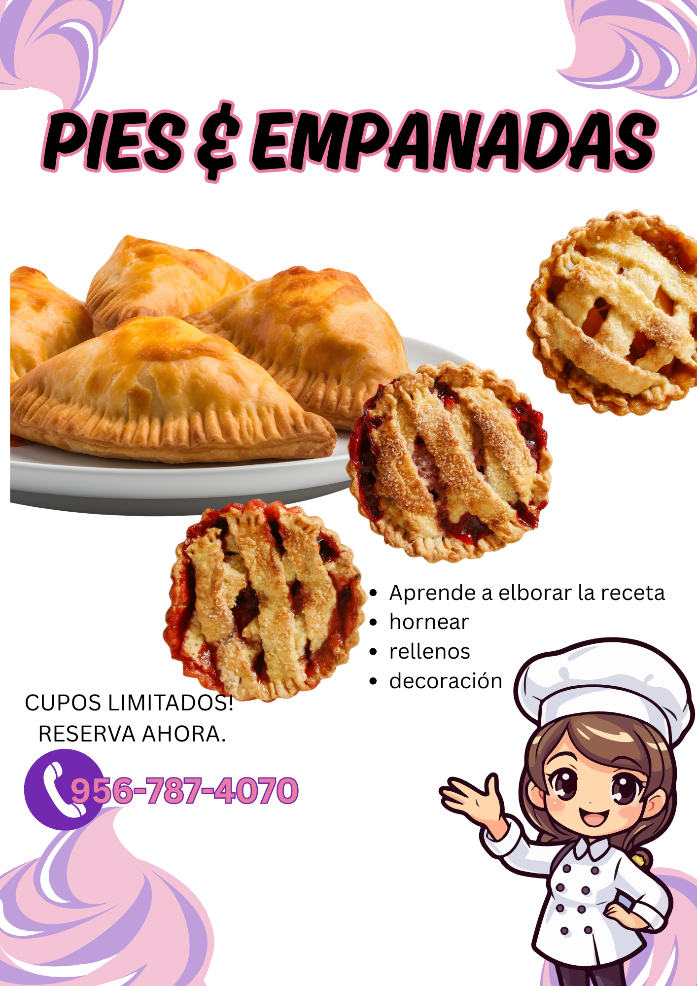 PIES & EMPANADAS CLASS 10/31 AM
