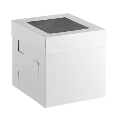 Flex Tall Cake Boxes – Adjustable Height (8", 10", or 12") – Pack of 2T