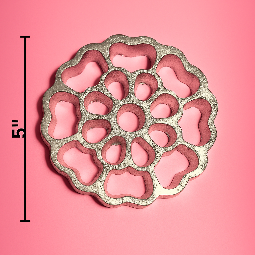5" Flower-Shaped Buñuelo de Viento Mold