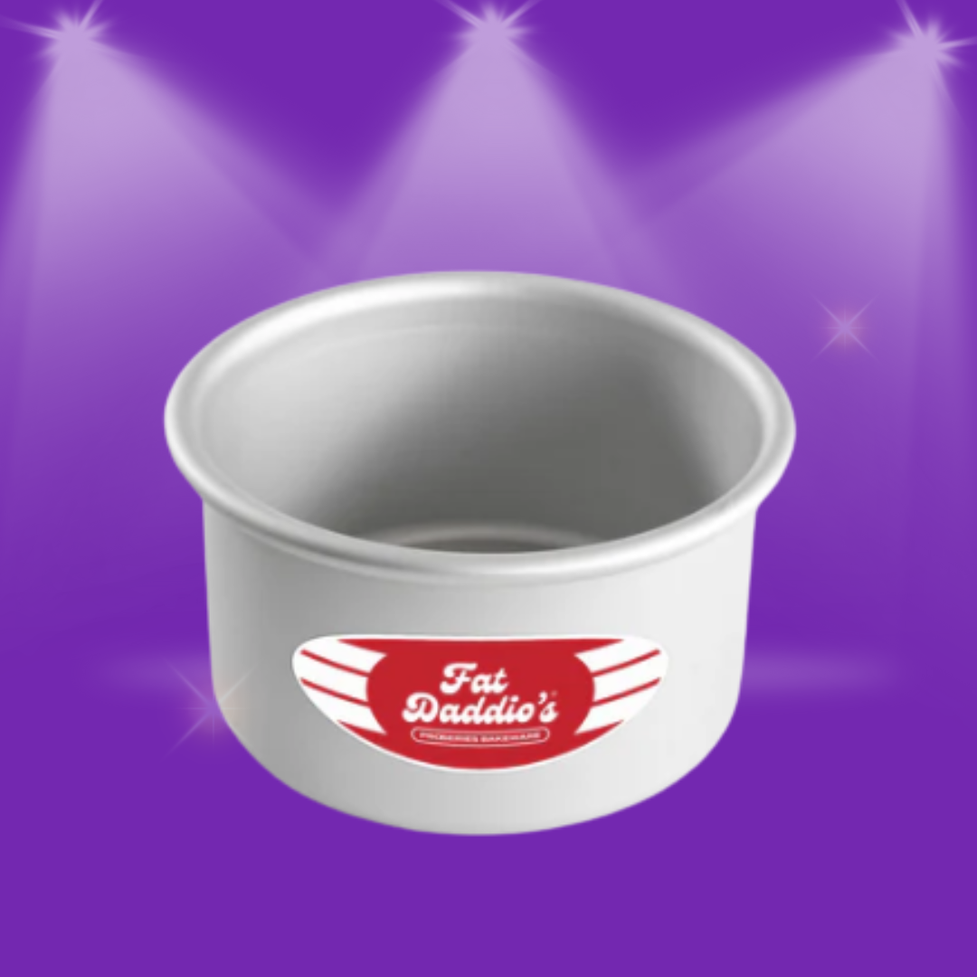Fat Daddio’s ProSeries 3” Deep Round Cake Pans – Anodized Aluminum Bakeware