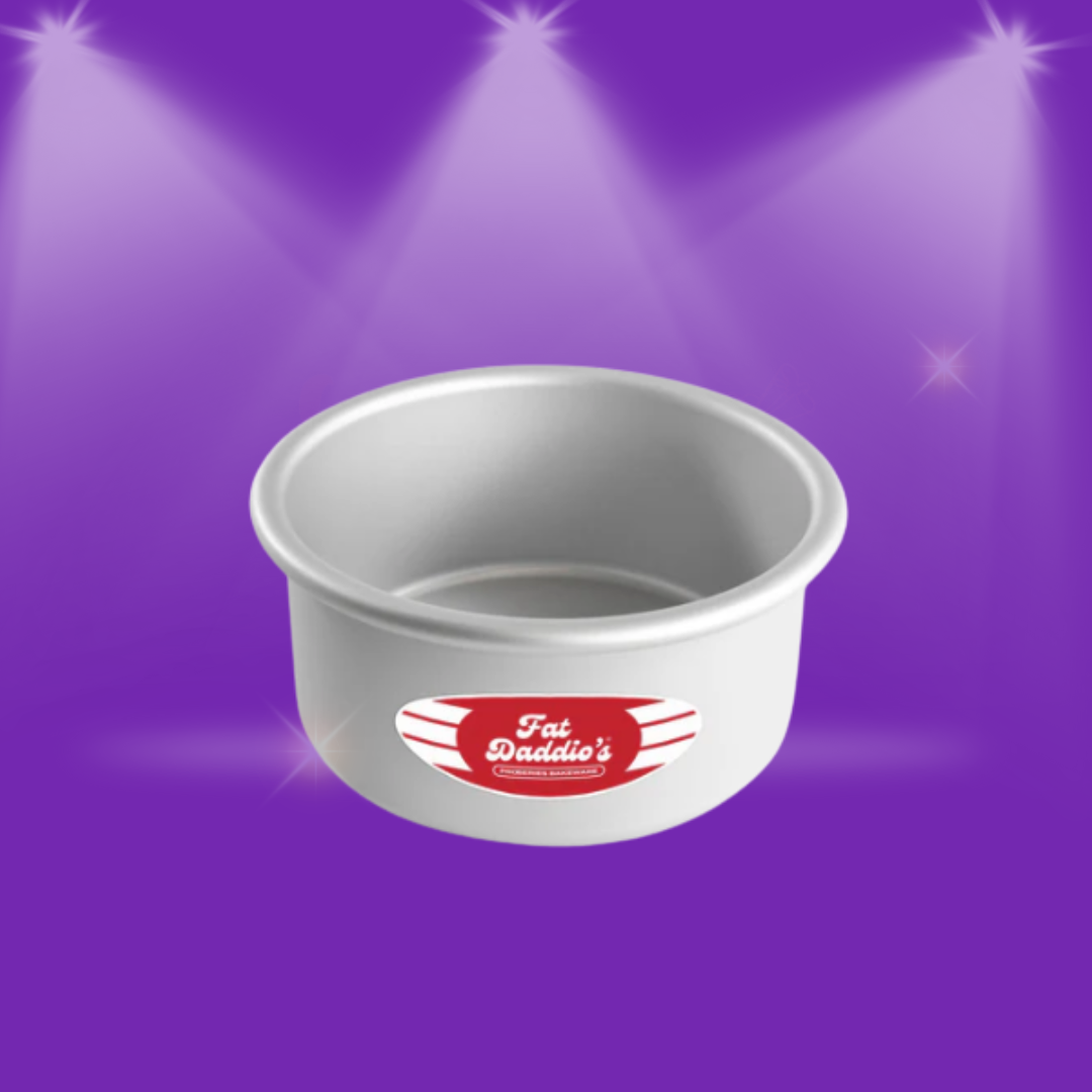 Fat Daddio’s ProSeries 3” Deep Round Cake Pans – Anodized Aluminum Bakeware