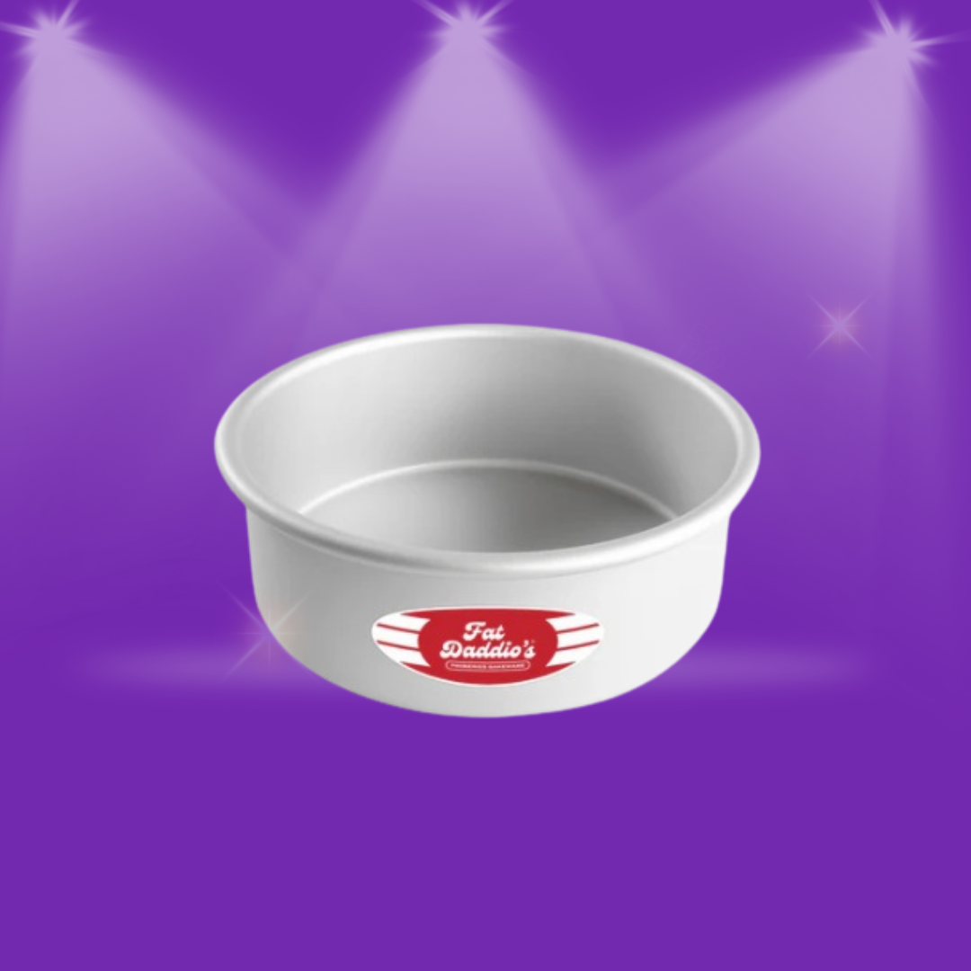Fat Daddio’s ProSeries 3” Deep Round Cake Pans – Anodized Aluminum Bakeware