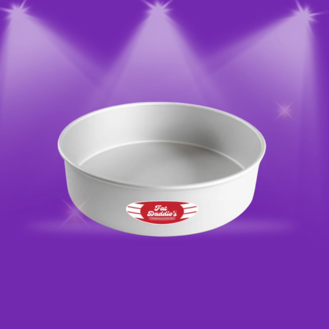 Fat Daddio’s ProSeries 3” Deep Round Cake Pans – Anodized Aluminum Bakeware
