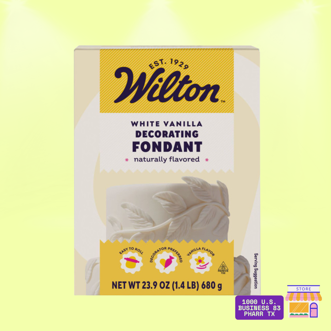 White fondant 24oz
