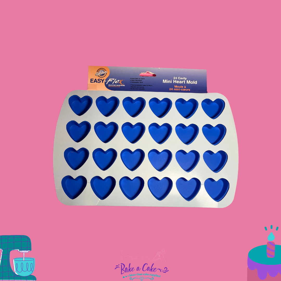 Baking silicone mold. perfect for brownie bites or chocolate treats. Oven safe.