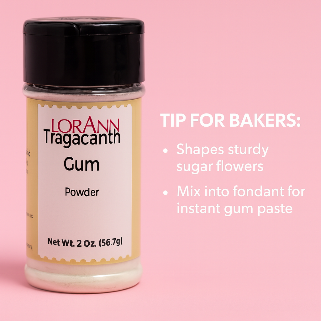 LorAnn Tragacanth Gum Natural Powder 2 Oz Bake A Cake lorann-tragacanth-gum-natural-powder-2-oz-bake-a-cake