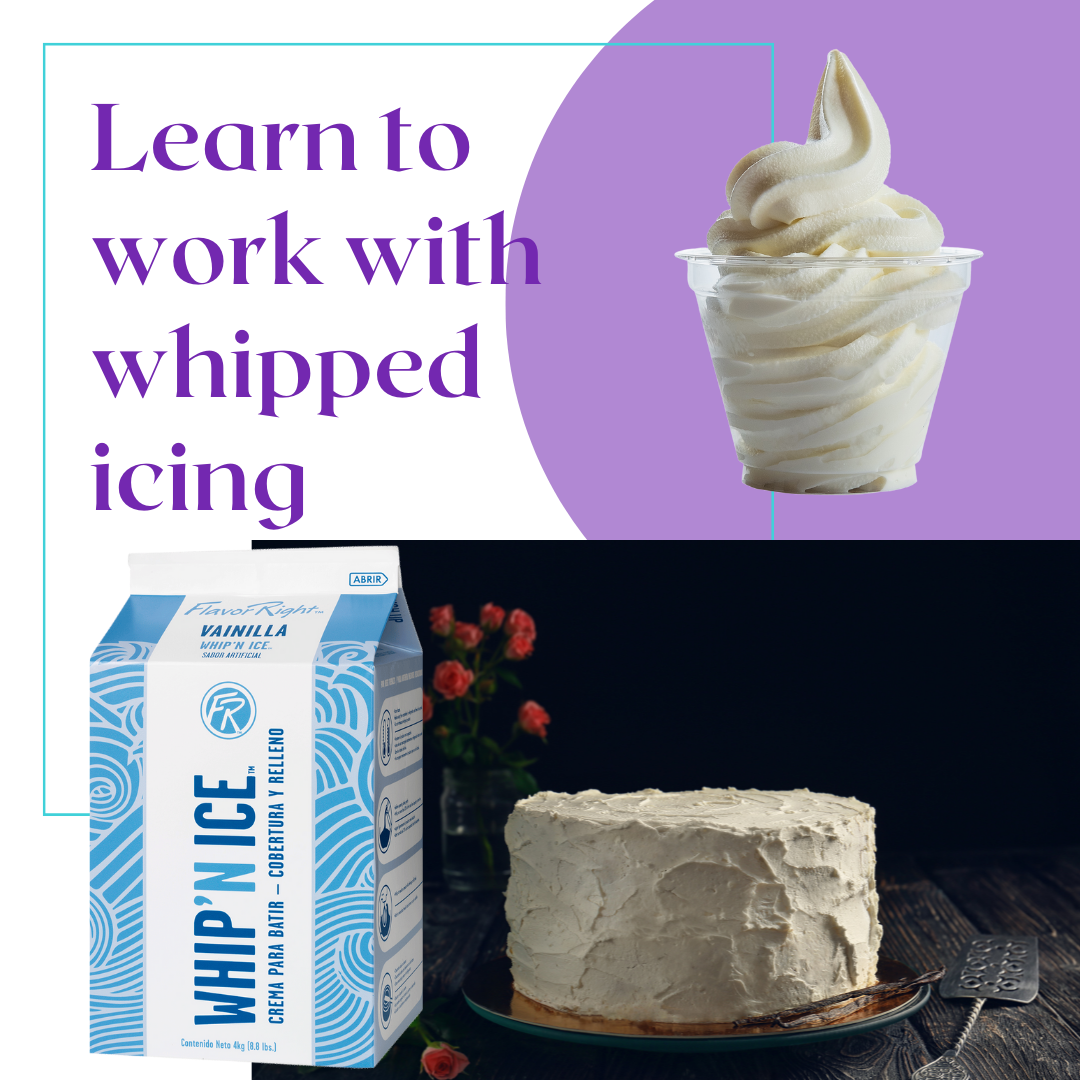 Whipped Cream Icing Cake Decorating PM