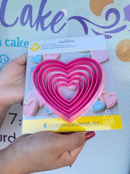 Wilton Nested Heart Cookie Cutter Set – 6 Pieces