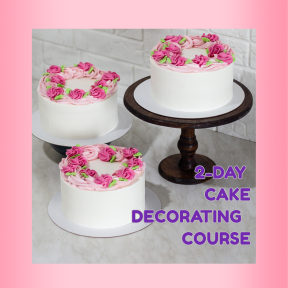 2-DAY CAKE DECORATING MON. 09/01 AM