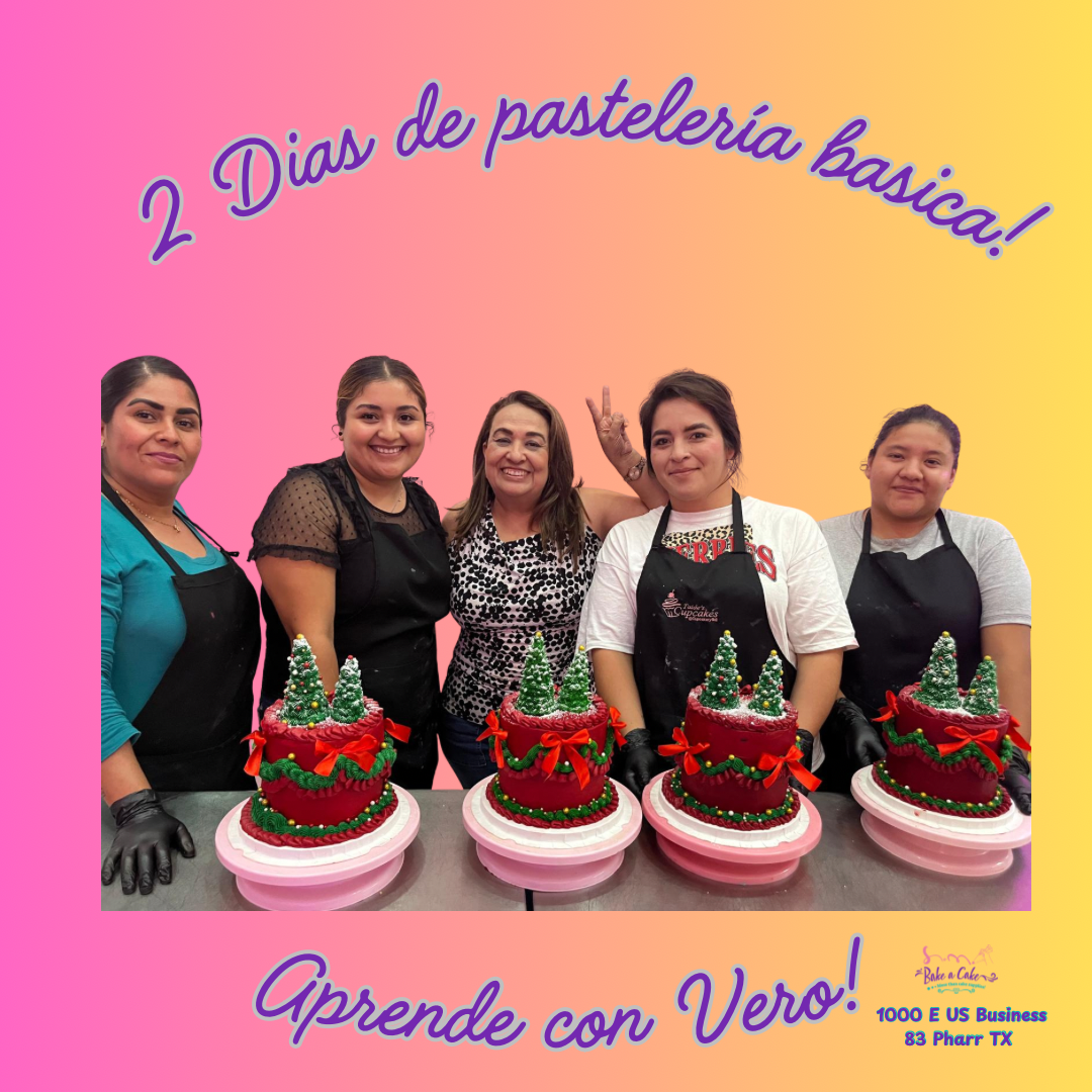 Pasteleria Basica 2 dias con Vero 11/25 AND 26 AM