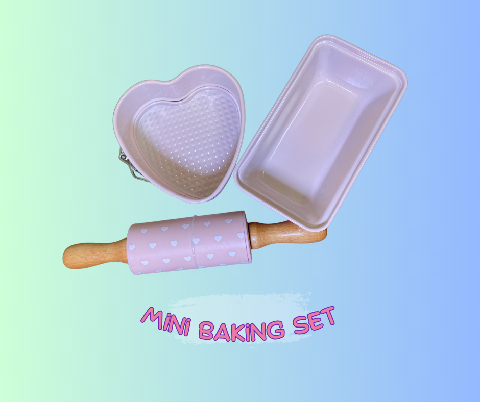 Mini Baking Set - Perfect for Valentine’s Day and Aspiring Bakers!