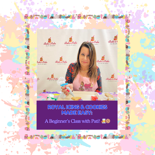 Learn to bake and decorate cookies with Pati. All supplies provided.