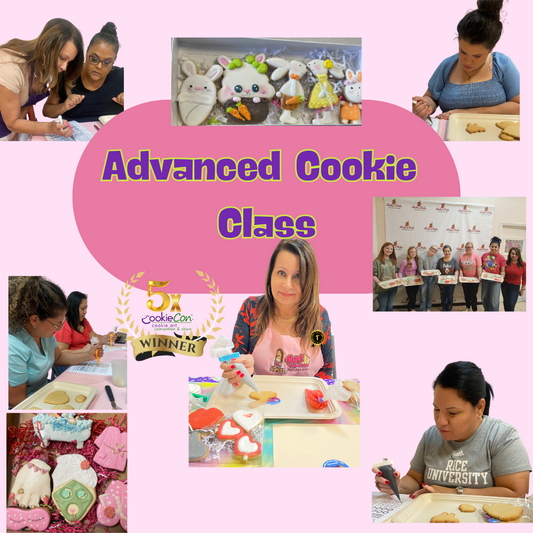 Advanced Cookie Decorating with Pati: Mastering Techniques & Airbrushing