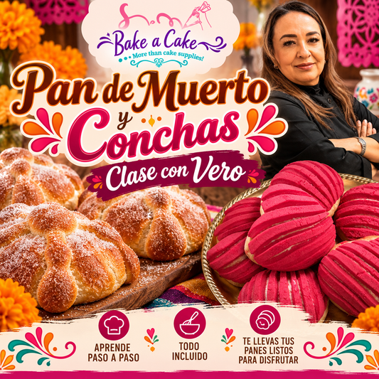Pan de Muerto y Conchas con Vero sabado 10/03 10a.m.