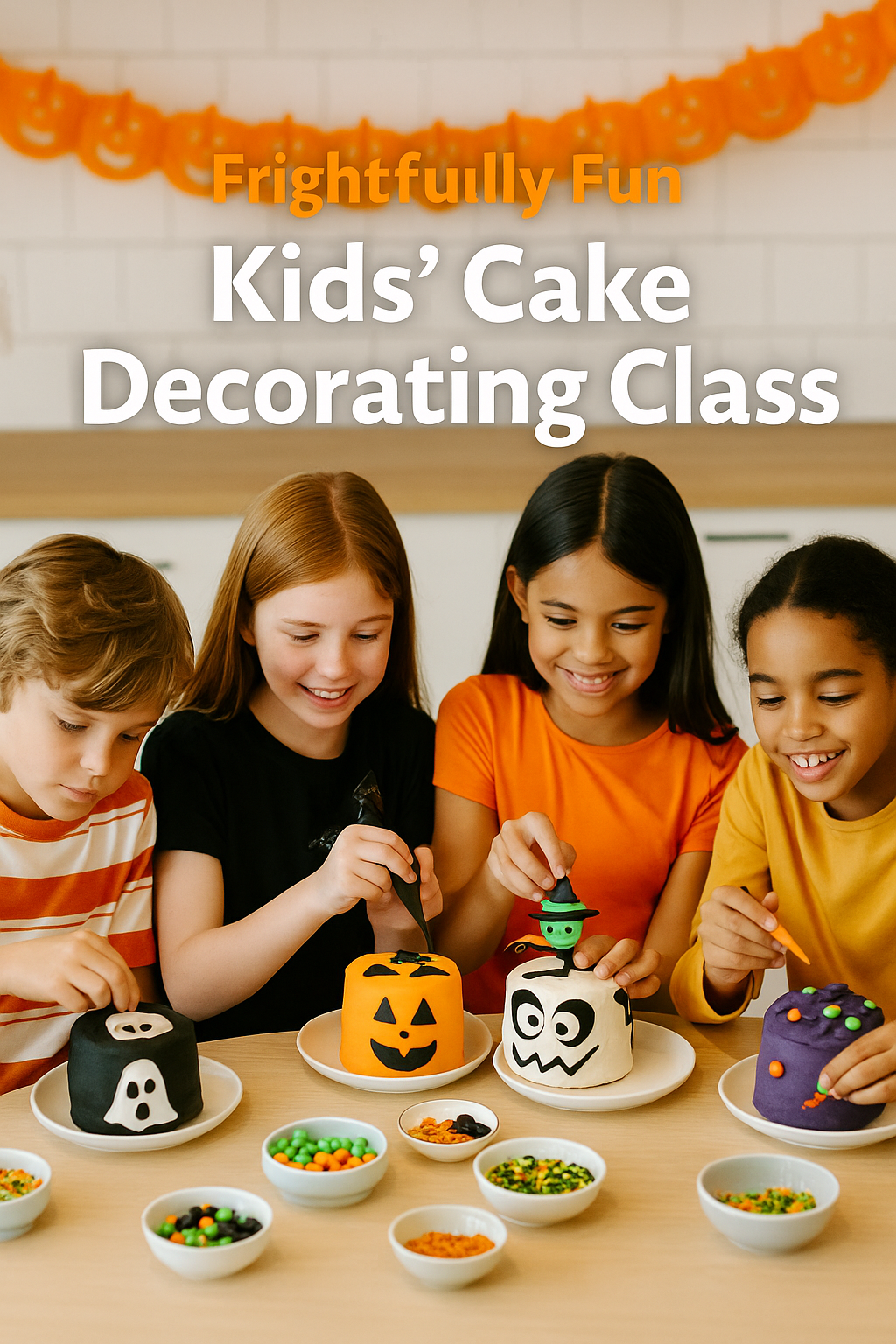Frightfully Fun Kids’ Cake Decorating Class