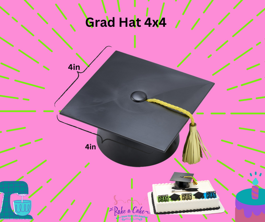 Whether you're planning a small family gathering or a grand graduation bash, our black graduation hat cake topper is versatile enough to fit any cake size and style. Its classic design ensures that it complements any cake decoration theme, making your graduate feel truly special. This cake topper is perfect for high school, college, or any educational milestone that deserves recognition and celebration.