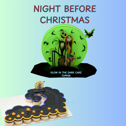 Disney Tim Burton’s The Nightmare Before Christmas DecoSet® – Cake Topper Kit