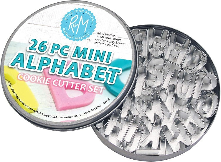 Mini alphabet set 26 pc – Bake a Cake
