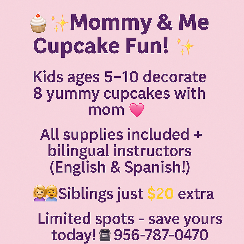 🎂 Cake & Create: Mommy (or Daddy) & Me Edition