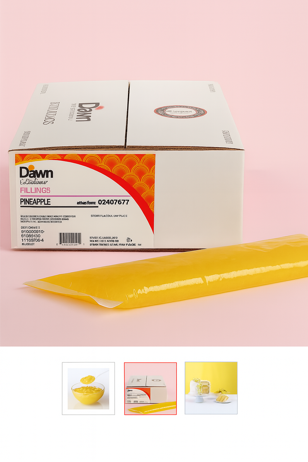 Dawn Exceptional Crushed Pineapple Filling – 2 lb Pouch