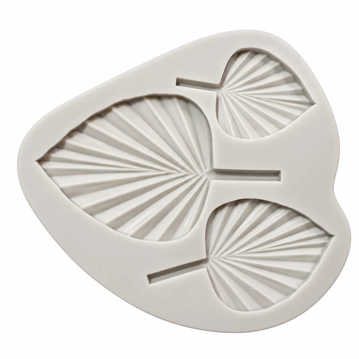 Silicon Mold Leaf Large w/3