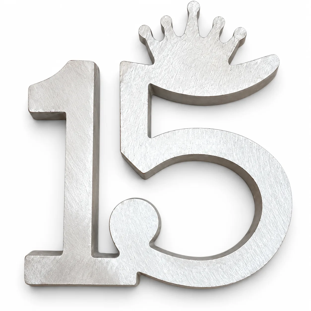 Quinceañera “15” Buñuelo Mold with Handle