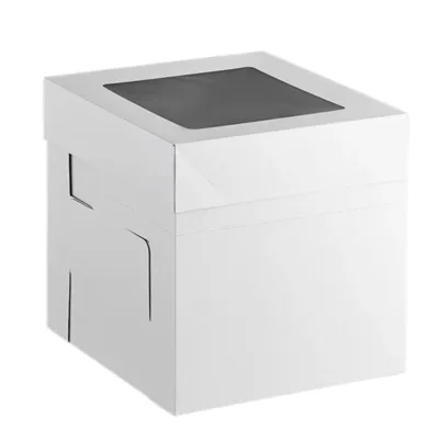 Flex Tall Cake Boxes – Adjustable Height (8", 10", or 12") – Pack of 2T