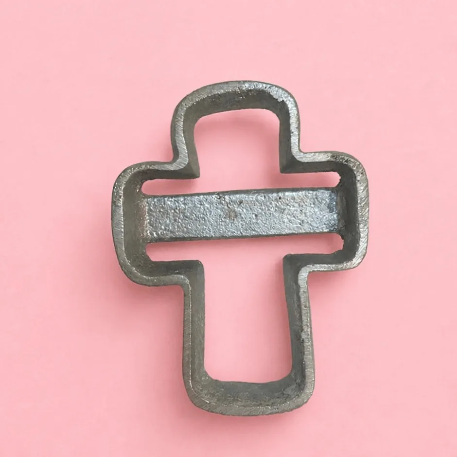 Cross-Shaped Bunuelo Mold – Design 2 (4x3 in)
