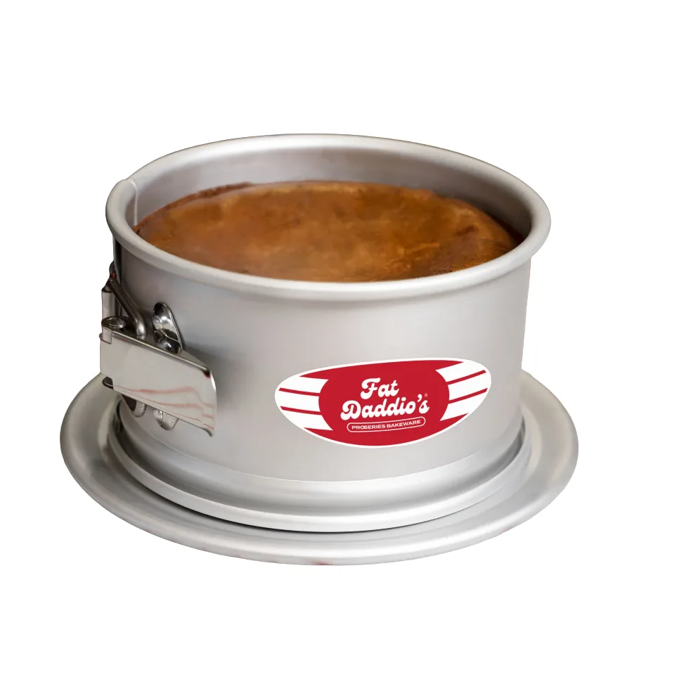 Fat Daddio’s ProSeries Springform Pans – 3” Deep Cheesecake & Dessert Pan