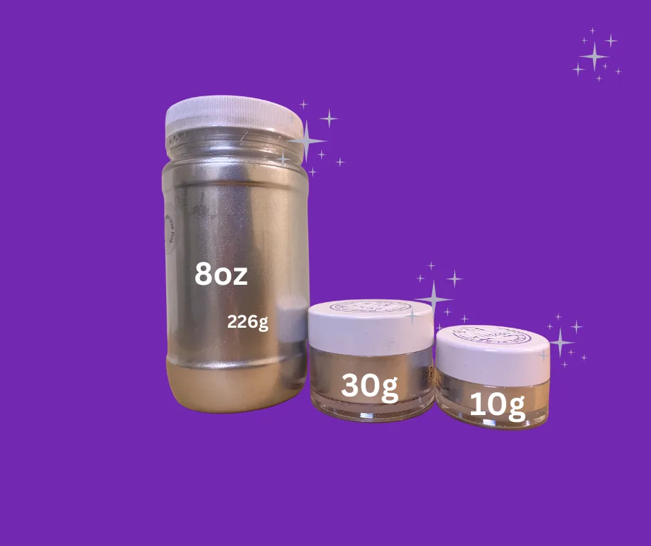 Silver Highlighter Dust-  For decorations